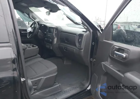 2025 Chevrolet Silverado 1500 4Wd Short Bed Custom Trail Boss z USA, uszkodzony, nr VIN 3GCUKCEDXSG303956